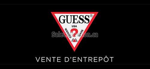Guess Warehouse Sale Montreal 2026