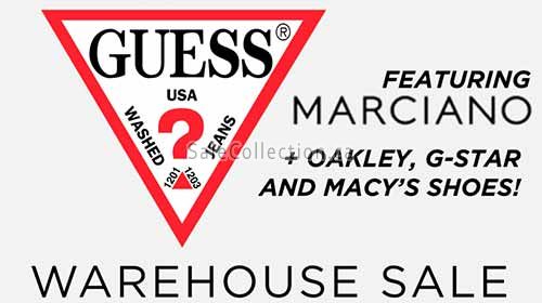 Guess Warehouse Sale 2026