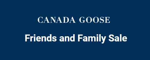 Canada Goose Friends Family Sale Toronto 2026